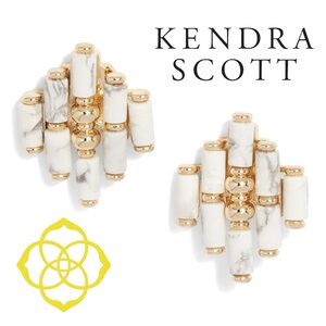 NWT Kendra Scott Ember Statement Stud Earrings